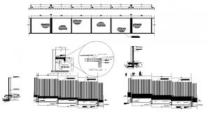 Wall Cladding And Construction Drawing