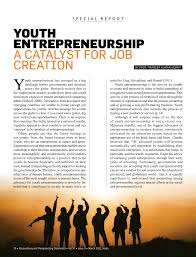 pdf youth entrepreneurship a catalyst