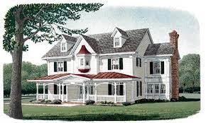 Plan 95573 Victorian Style With 4 Bed