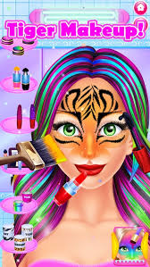 face paint party makeup salon by kids