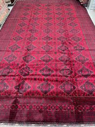 hand knotted afghan khamyab rug 5x3m