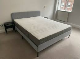 ikea king sized bed and mattress
