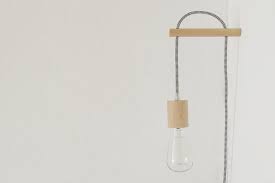 Handmade Wooden Lamp Hook With A
