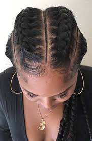 Just because you have shorter hair doesn't mean you can't enjoy the look of french braids! 51 Goddess Braids Hairstyles For Black Women Page 4 Of 5 Stayglam Goddess Braids Hairstyles Goddess Braids Hair Styles