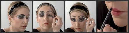 cartoon eyes makeup tutorial for