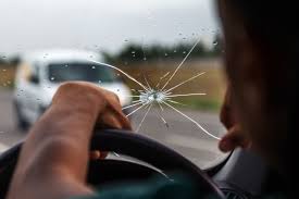 car cracked mirror