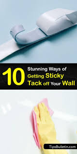 Eliminate Sticky Tack Ways To Remove