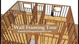 wall framing tour for second story