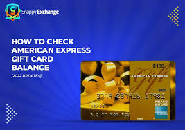 american express gift card balance