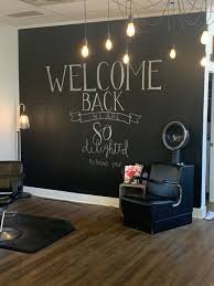 Chalk Board Wall Welcome Sign