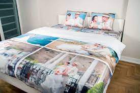 personalised photo bedding custom