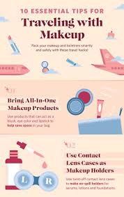 expert hacks for traveling with makeup