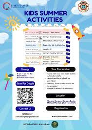 summer vacation activities for kids