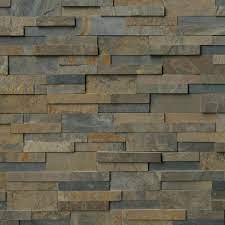 MSI Rustic Gold Ledger Panel 6 in. x 24 in. Natural Slate Wall Tile (10  cases  60 sq. ft.  pallet) LPNLSRUSGLD624 - The Home Depot