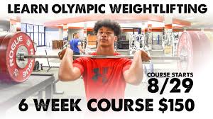 olympic weightlifting cles the
