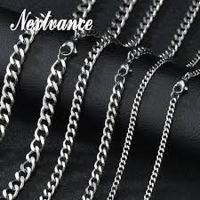 stainless steel chain necklaces