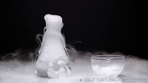 dry ice sublimating you