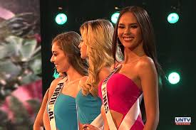 — miss universe (@missuniverse) december 17, 2018. Miss Universe 2018 Contestants Flaunt Swimsuit Evening Wear In Last Night S Preliminary Competition Untv News Untv News