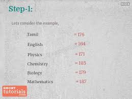 how to calculate 12th hsc percene