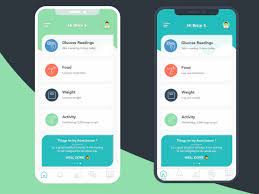 Health and fitness app home screen dashboard design mockup by Rajender  Singh on Dribbble gambar png