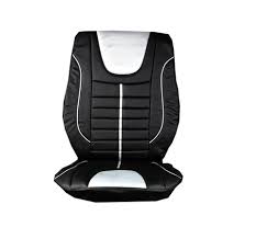 Grey Car Love Front Pu Leather Seat