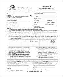 An equipment rental lease agreement is a contractual agreement between a lessor and a lessee to lease and use the equipment for a specific period in exchange for periodic payments. Free 22 Sample Rental Agreement Forms In Pdf Ms Word