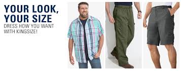 big and tall clothing for men king size