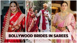 10 bollywood brides who wore sarees in