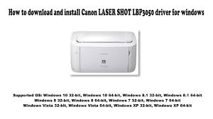 And its affiliate companies (canon) make no guarantee of any kind with regard to the content, expressly disclaims all warranties, expressed or implied (including, without limitation, implied warranties of. Canon Laser Shot Lbp3050 Driver And Software Downloads