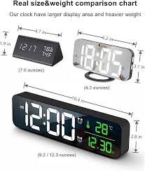 Digital Clock Large Display Alarm Clock