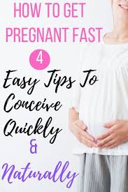 If you are trying to get pregnant fast you want concentrate your effort on maximizing your chances. 4 Tips On How To Get Pregnant Fast Naturally Babykidshq Getting Pregnant Get Pregnant Fast Pregnant Faster