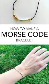 How To Make A Diy Morse Code Bracelet Love And Marriage