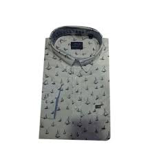 Men's white shirts are trendy, and every man should have one in his wardrobe.science has shown that men look 12% more attractive in white shirts. Cotton Men Arrow Printed Shirt Rs 450 Piece Attitude Clothing Id 17510284848