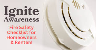 ignite awareness fire safety checklist