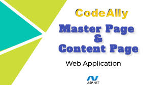 asp net master page and content page