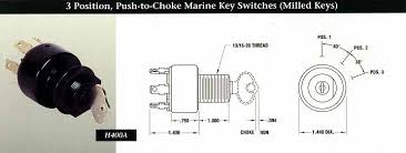Indak ignition switch wiring diagram. 2 Position Marine Key Switches Milled Keys Indak Switches