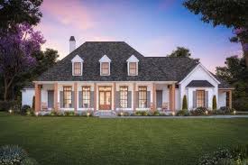 4 bed french country house plan under