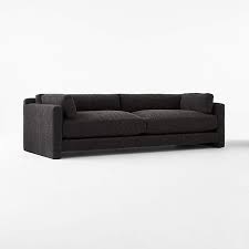 Marguerite 102 Black Boucle Sofa