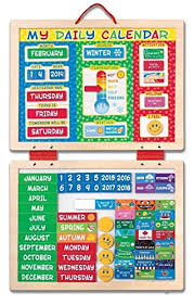 Melissa Doug Monthly Magnetic Calendar With 133 Magnets