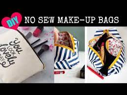 diy no sew make up bags you