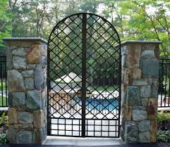 Yard Gate Wrought Iron Garden Gates