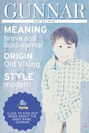 gunnar name meaning origin middle