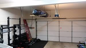 your kayaks in the garage
