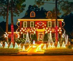 neighborhood christmas light displays