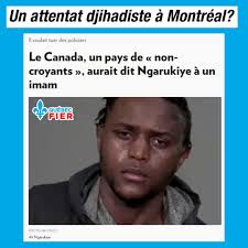 Ali Ngarukiye subit présentement son procès pour une tentative de meurtre  contre un policier de Montréal qui avait fait beaucoup de br... | Instagram