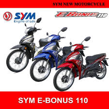 Sym bonus 110 sr euro3 (price+review) #imarkmoto. Ebonus E Bonus Euro 3 Bodyset Coverset With Sticker Original Sym Shopee Malaysia