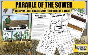 parable of the sower matthew 13 1 23