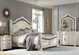 Dorada White King Bed Set Oversized