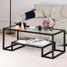 Shumake Frame Coffee Table With Storage