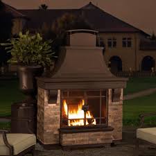 Depending on the point where the outdoor gas fire will be installed, you may find it necessary to lay concrete to create a stable base. Sunjoy Jasper 72 In Steel And Faux Stack Stone Outdoor Fire Place 110504003 The Home Depot Diy Outdoor Fireplace Outdoor Wood Burning Fireplace Outdoor Fireplace Kits